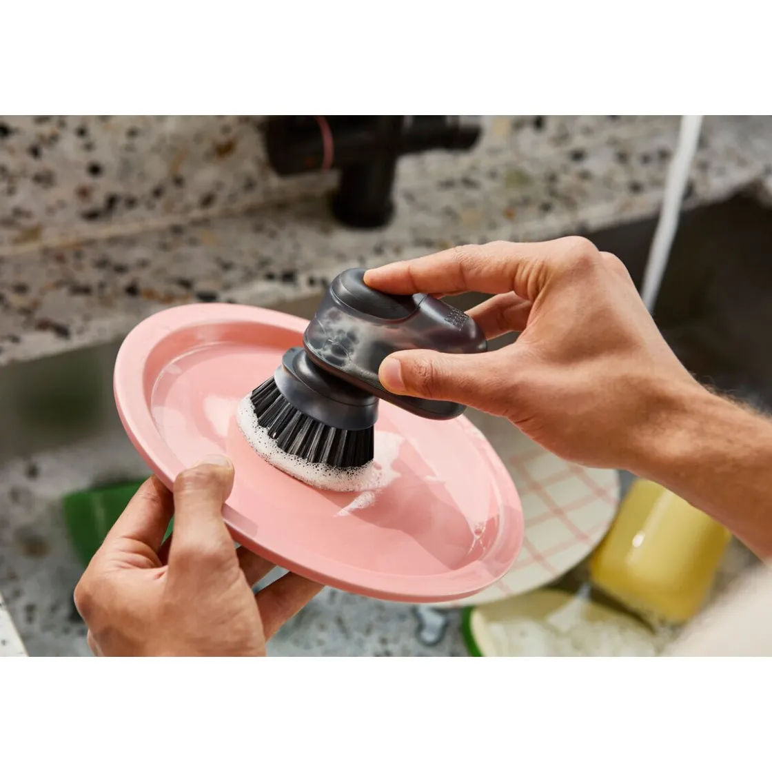 Joseph Joseph Handflächenspülbürste 2-tlg. SinkTech klar