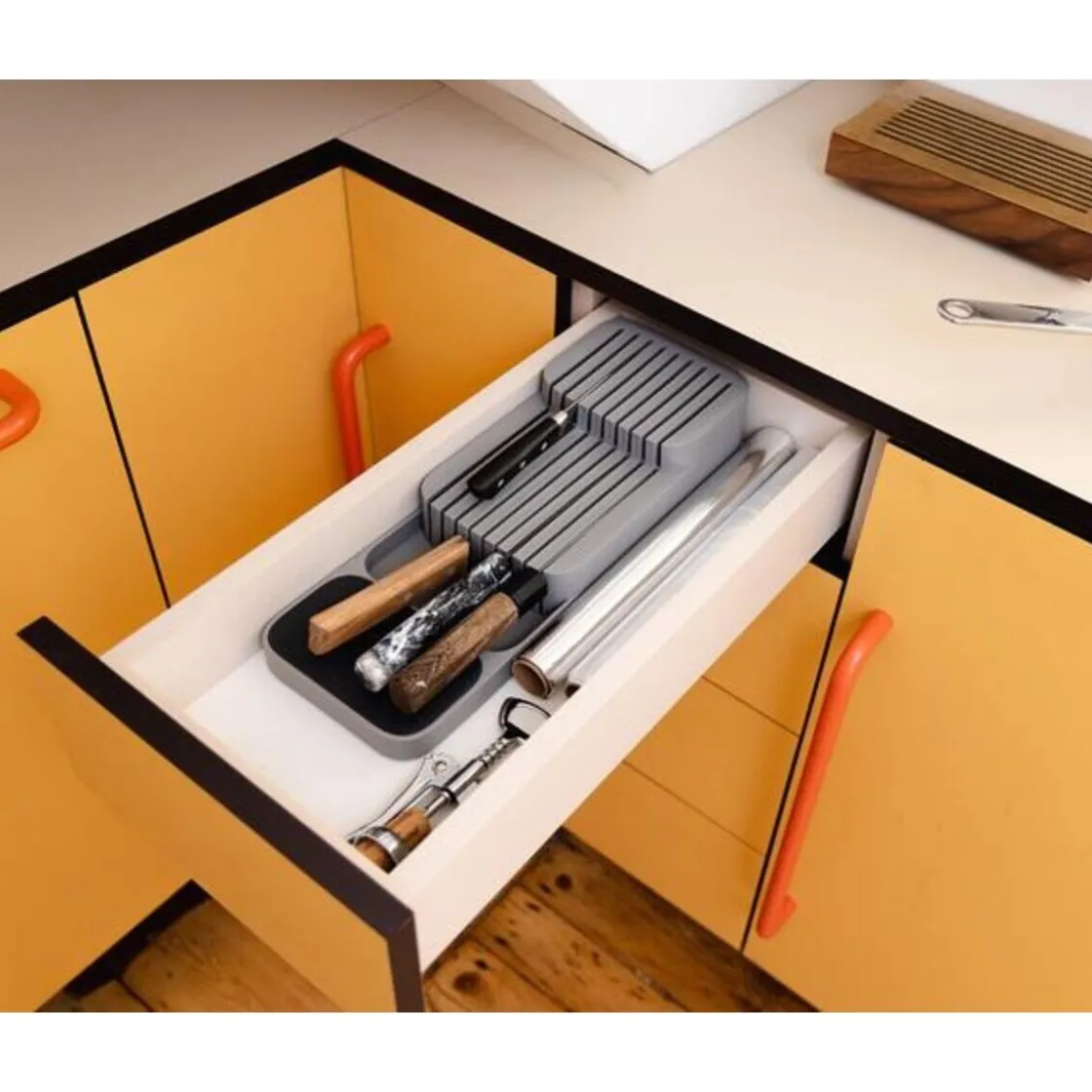 Joseph Joseph Messeraufbewahrung 39 cm DrawerStore grau