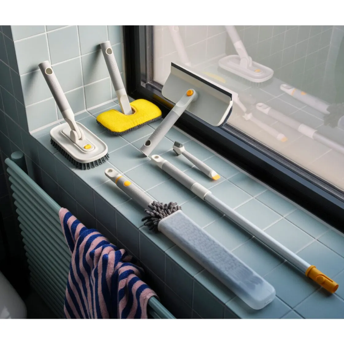 Joseph Joseph Reinigungsset 6-tlg. CleanTech stone