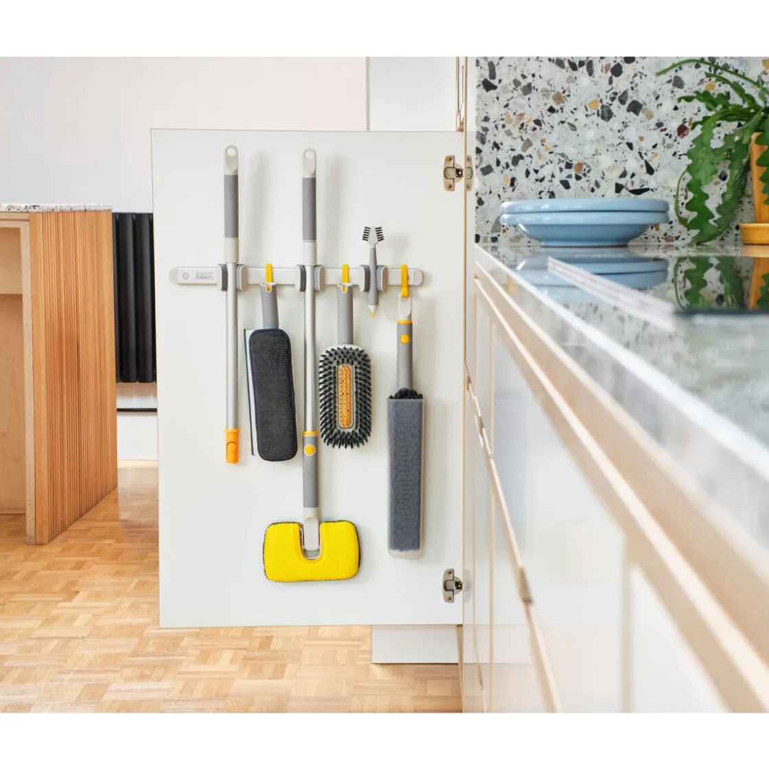 Joseph Joseph Reinigungsset 6-tlg. CleanTech stone