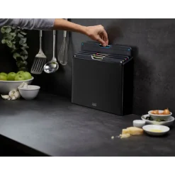 Joseph Joseph Schneidebrett-Set 5-tlg. Folio schwarz