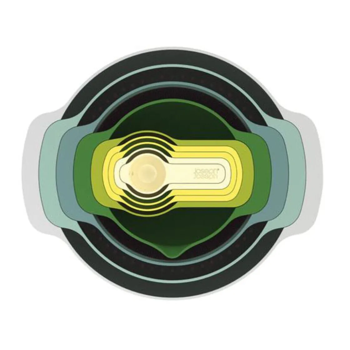 Joseph Joseph Schüssel Set 9tlg. Opal Nest 9 Plus