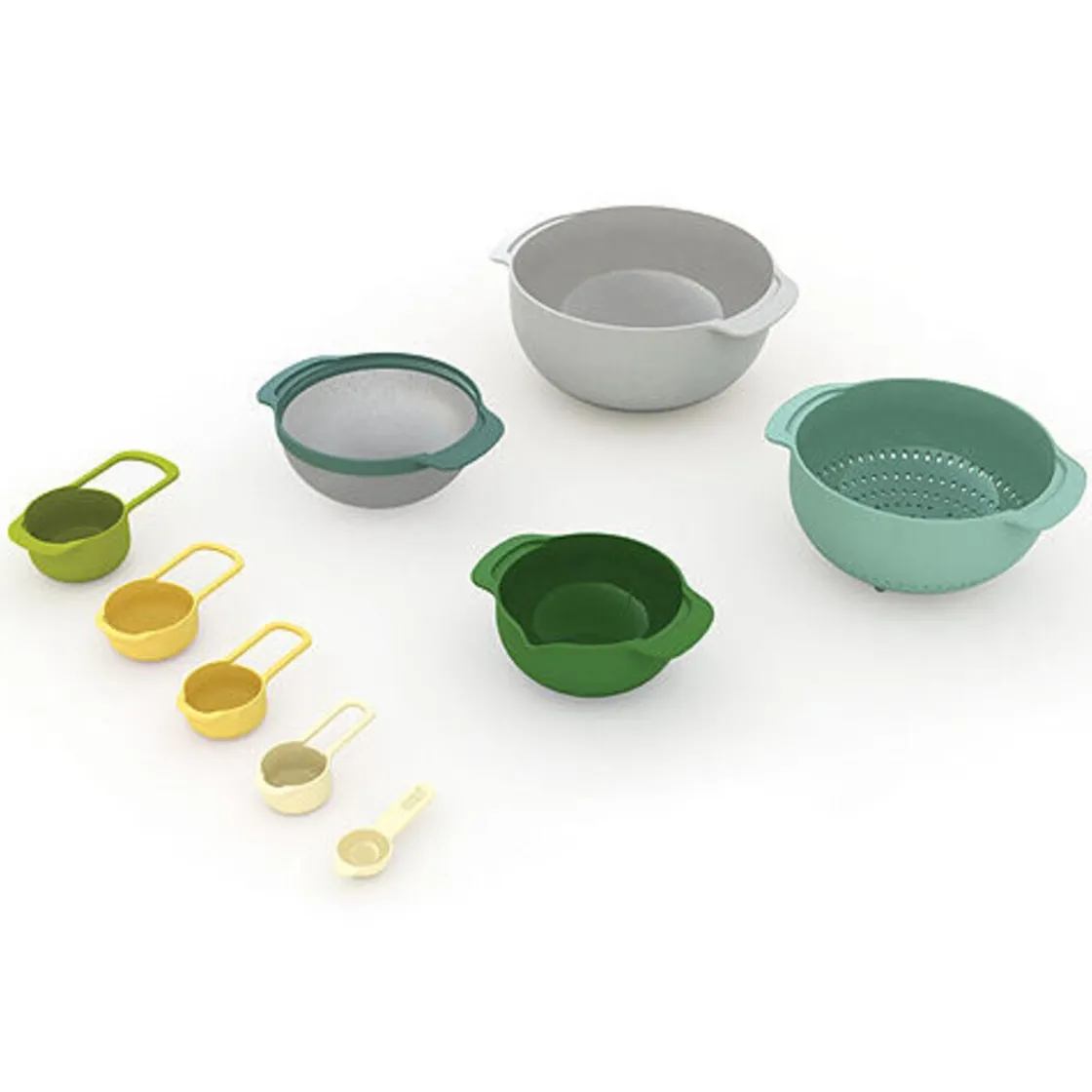 Joseph Joseph Schüssel Set 9tlg. Opal Nest 9 Plus