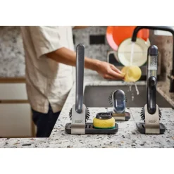 Spülen|Neuheiten<Joseph Joseph Spülbürste 3-tlg. SinkTech klar