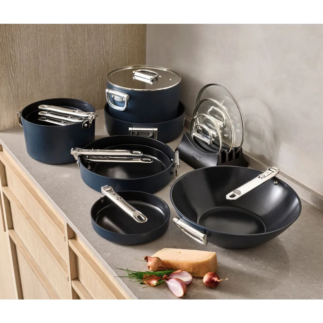 Töpfe|Kochwelt Entdecken<Joseph Joseph Topf 15 cm Space blau