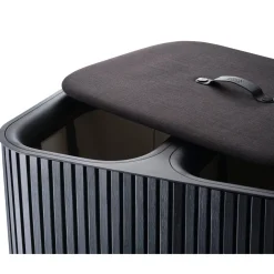 Neuheiten<Joseph Joseph Wäschetrennkorb 90,0 l Tota Twin Luxe schwarz