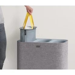 Küchentextil<Joseph Joseph Wäschetrennkorb 90,0 l Tota Trio grau