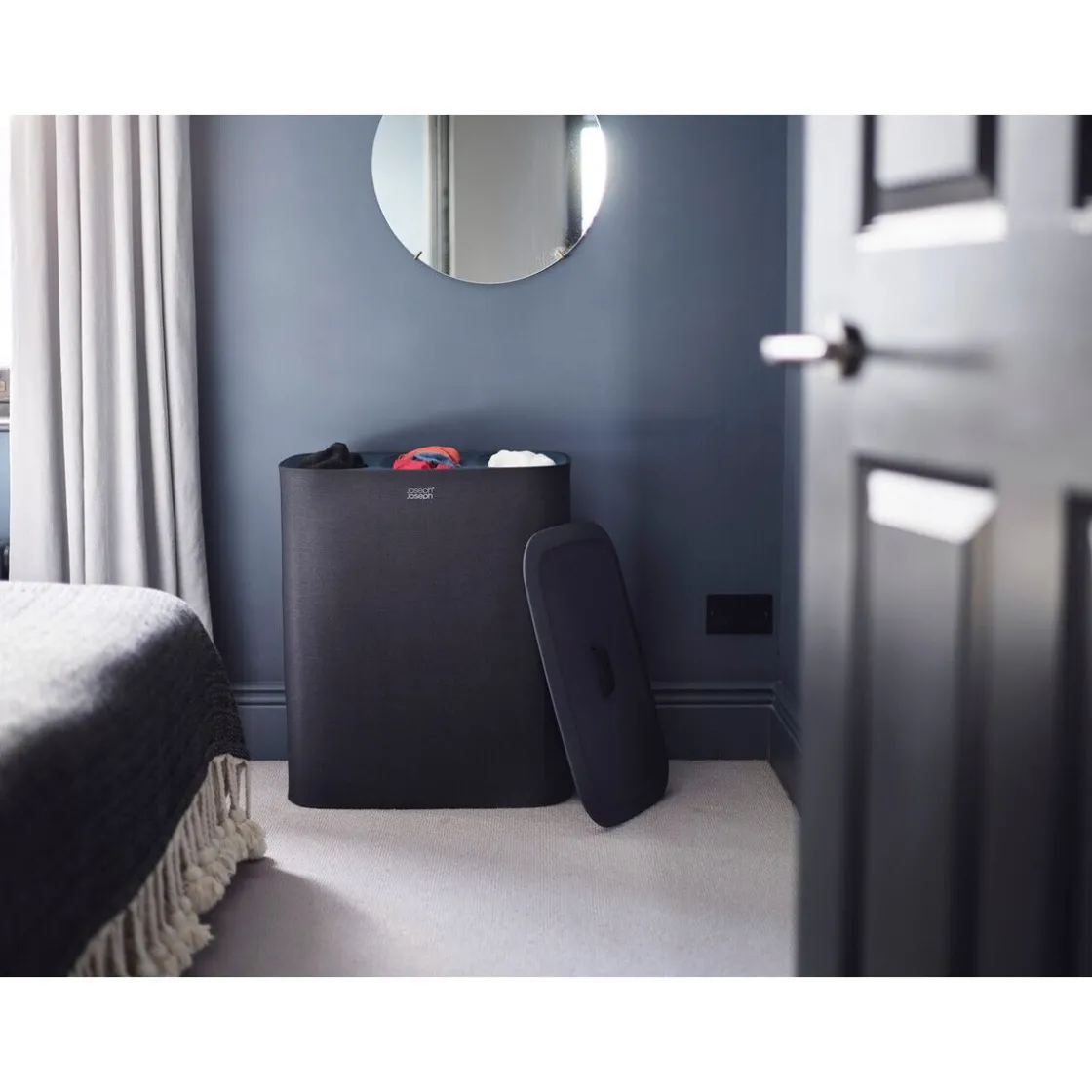 Joseph Joseph Wäschetrennkorb 90,0 l Tota Trio schwarz