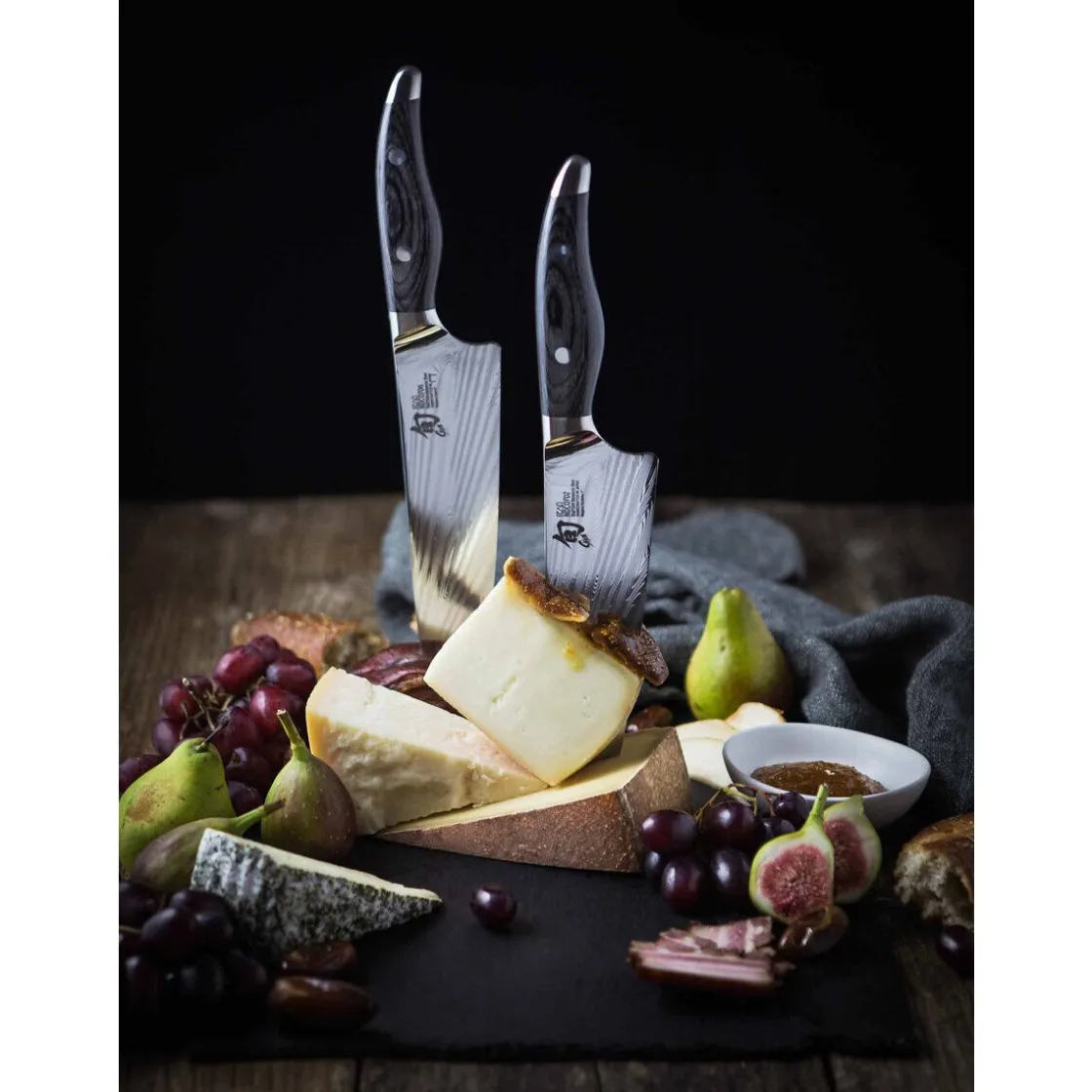 Vatertag<Kai Santokumesser 18 cm Shun Nagare