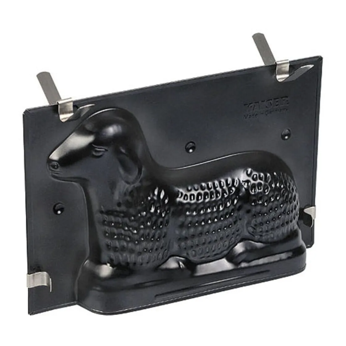 Kaiser Backform Osterlamm 23 cm schwarz