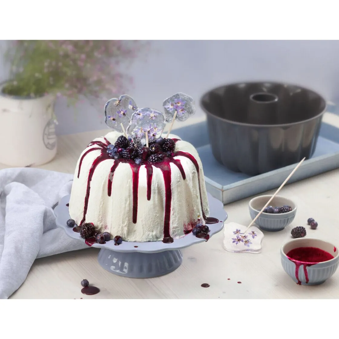 Kaiser Gugelhupfform 24 cm La Forme Plus schwarz