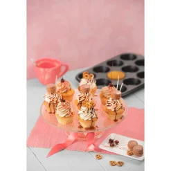 Backformen|Kochwelt Entdecken<Kaiser Muffinform 38x27 cm schwarz