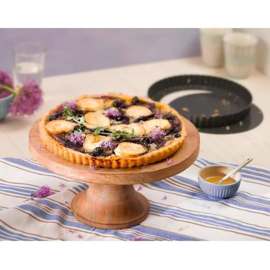 Backformen|Kochwelt Entdecken<Kaiser Quicheform 28 cm La Forme Plus schwarz