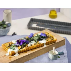 Kaiser Quicheform 35x13 cm La Forme Plus schwarz