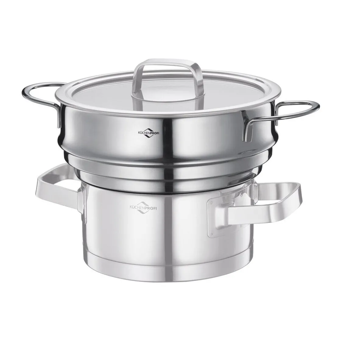 Töpfe|Kochwelt Entdecken<Küchenprofi Dämpfeinsatz 16-20 cm Cook edelstahl