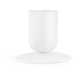 Kähler Blockkerzenhalter 9 cm Hammershøi weiß