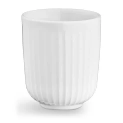 Thermobecher<Kähler Isolierbecher 0,3 l Hammershoi weiß