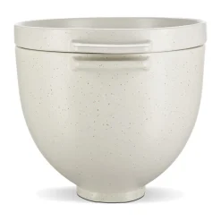 Brotbacken<KitchenAid Brot-Backschüssel Grey Speckle für Küchenmaschine 4,8l