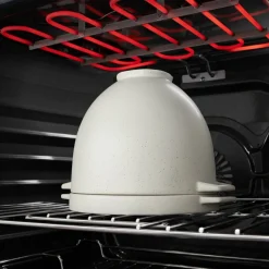 Brotbacken<KitchenAid Brot-Backschüssel Grey Speckle für Küchenmaschine 4,8l