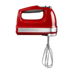 KitchenAid Handmixer 20 cm 85 W Artisan Empire Rot