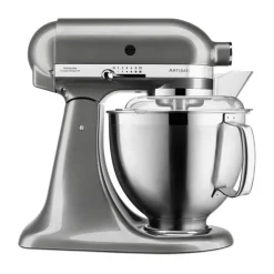 Küchenmaschinen<KitchenAid Küchenmaschine 4,8 l 300 W Artisan Premium Medaillon Silber