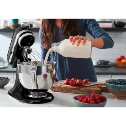 Küchenmaschinen|Meal Prep<KitchenAid Küchenmaschine 4,8 l 300 W Artisan Premium Onyx Schwarz