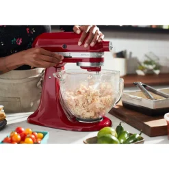 Kochwelt Entdecken|Weihnachten<KitchenAid Küchenmaschine 4,8 l 300 W Artisan Premium Empire Rot