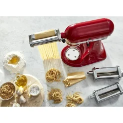 Bestseller<KitchenAid Nudelvorsatz 5KSMPRA mit 3 Walzen Edelstahl