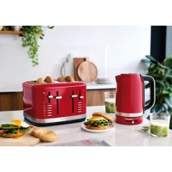 Wasserkocher|Weihnachten<KitchenAid Wasserkocher 1,7 l 2400 W Empire Rot