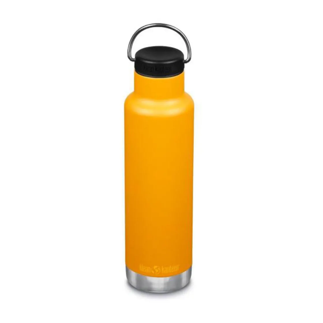 Trinkflaschen<klean kanteen Trinkflasche Classic IV gelb matt vakuumisoliert 592ml mit Loop Cap
