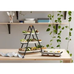 Tischwäsche<Ladelle Servierturm 50x24x54cm Serve & Share weiß