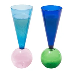 Champagnergläser<L'atelier du vin Champagnergläser 2 Stück Bubbles Celebration Le Duo mehrfarbig