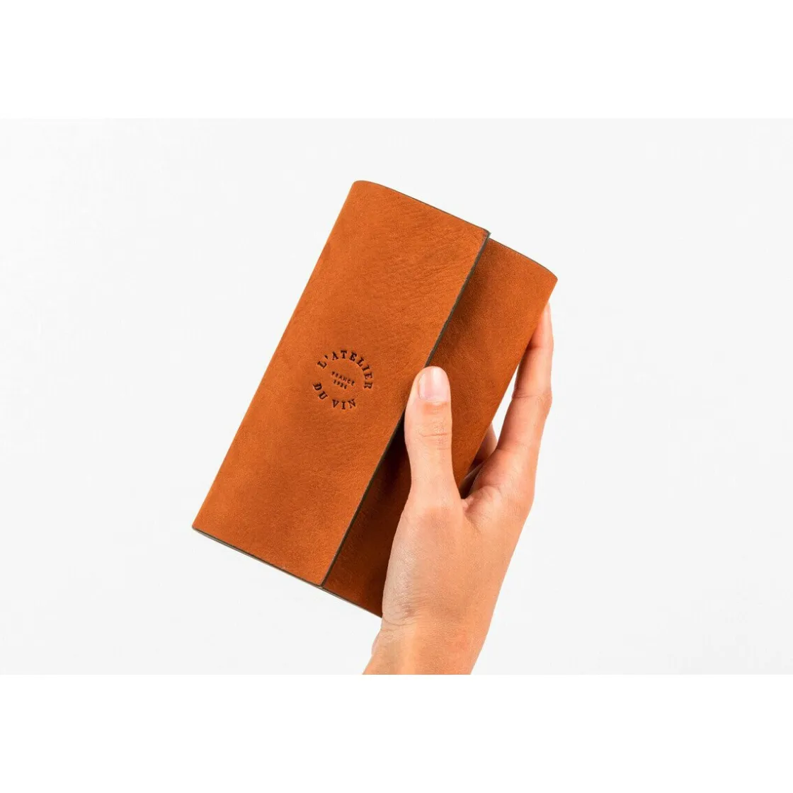 L'atelier du vin Geschenkset Federzungen-Korkenzieher Bilame 2-tlg. Nomad Collection braun