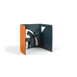 Messer & Co. Entdecken<L'atelier du vin Geschenkset Sommelier-Set Oeno Motion 2-tlg. Nomad Collection braun