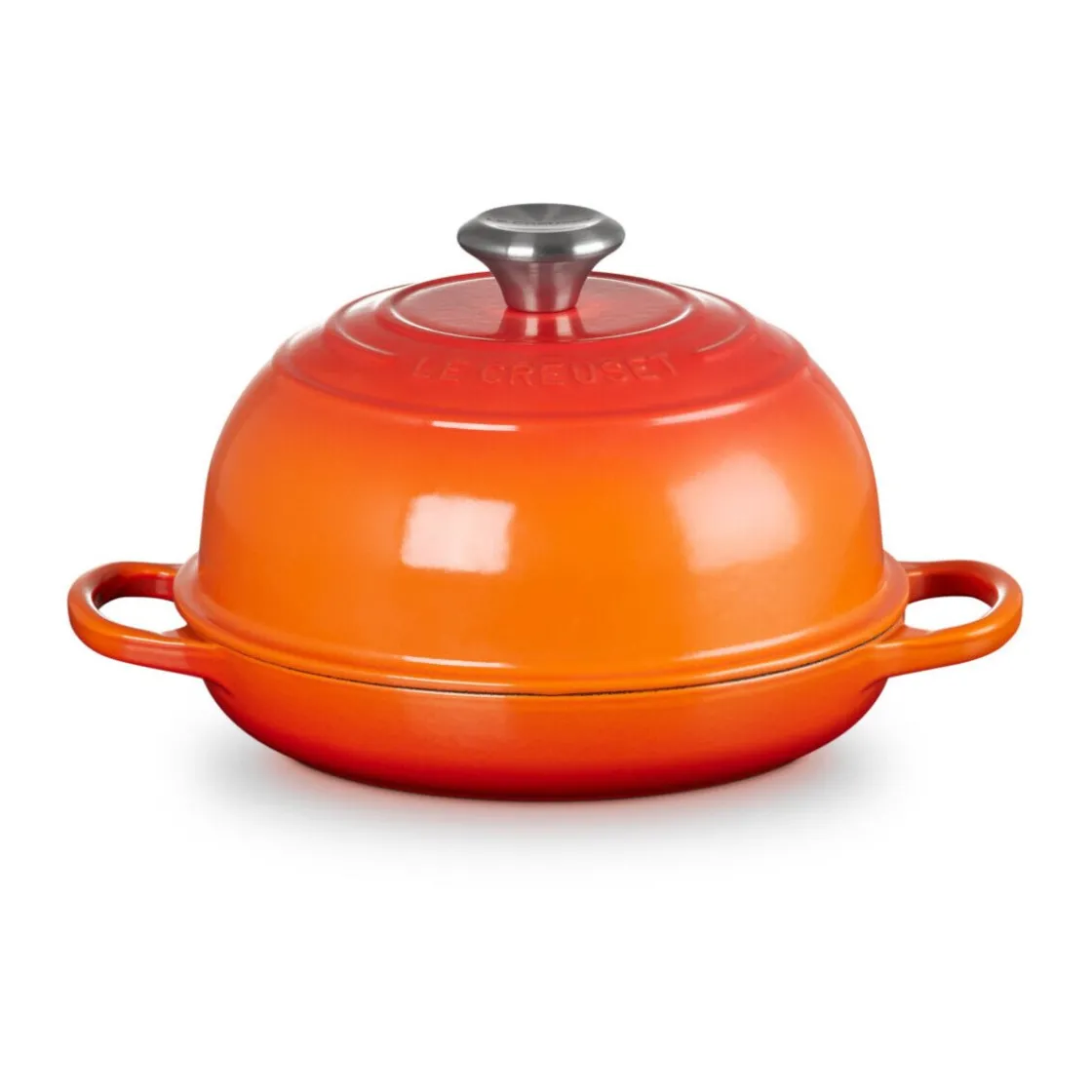 Le Creuset Brot Bräter 24 cm Signature Ofenrot