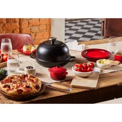 Le Creuset Brot-Bräter 24 cm Signature Schwarz