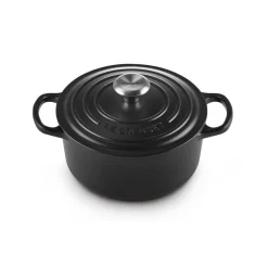 Bräter<Le Creuset Bräter mit Deckel 24 cm Signature Schwarz
