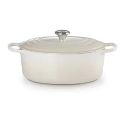 Le Creuset Bräter mit Deckel 33 cm Signature Meringue