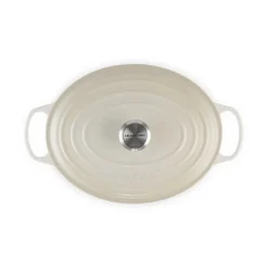 Le Creuset Bräter mit Deckel 33 cm Signature Meringue