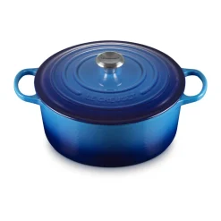 Kochwelt Entdecken|Weihnachten<Le Creuset Bräter mit Deckel 28 cm Signature azure