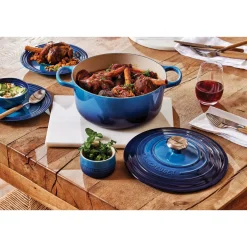 Kochwelt Entdecken|Weihnachten<Le Creuset Bräter mit Deckel 28 cm Signature azure