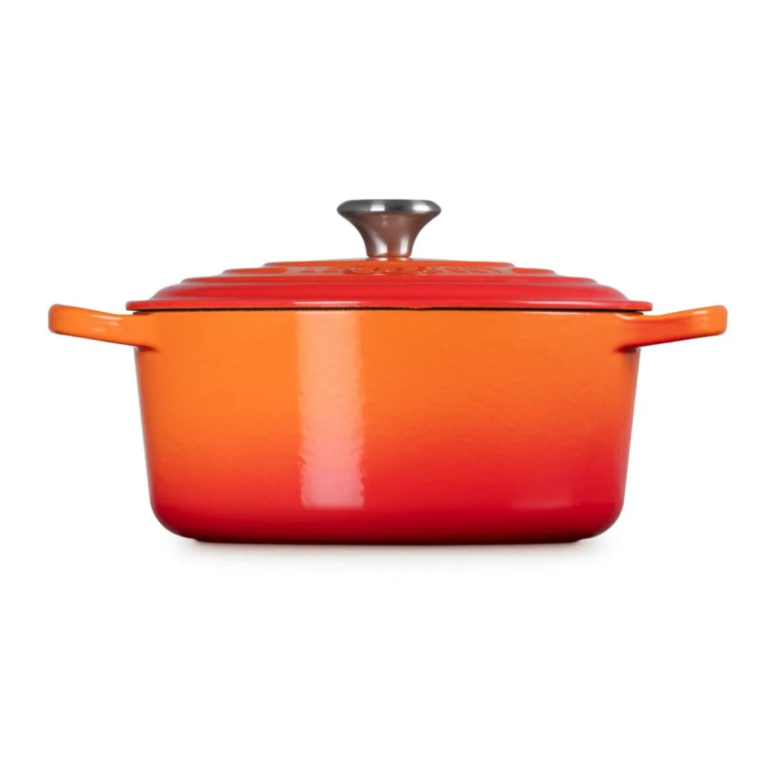 Le Creuset Bräter mit Deckel 22 cm Signature Ofenrot