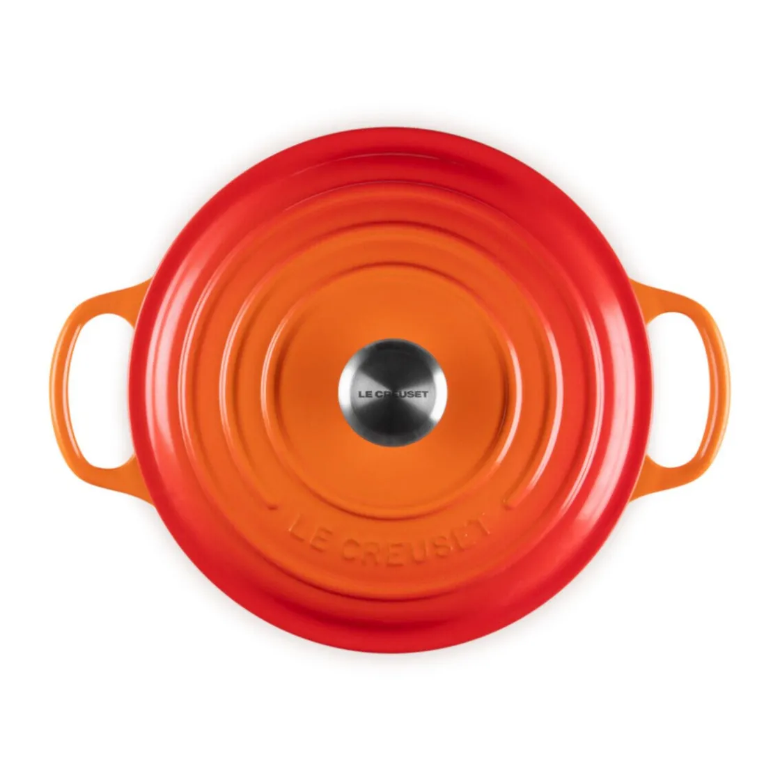 Le Creuset Bräter mit Deckel 22 cm Signature Ofenrot