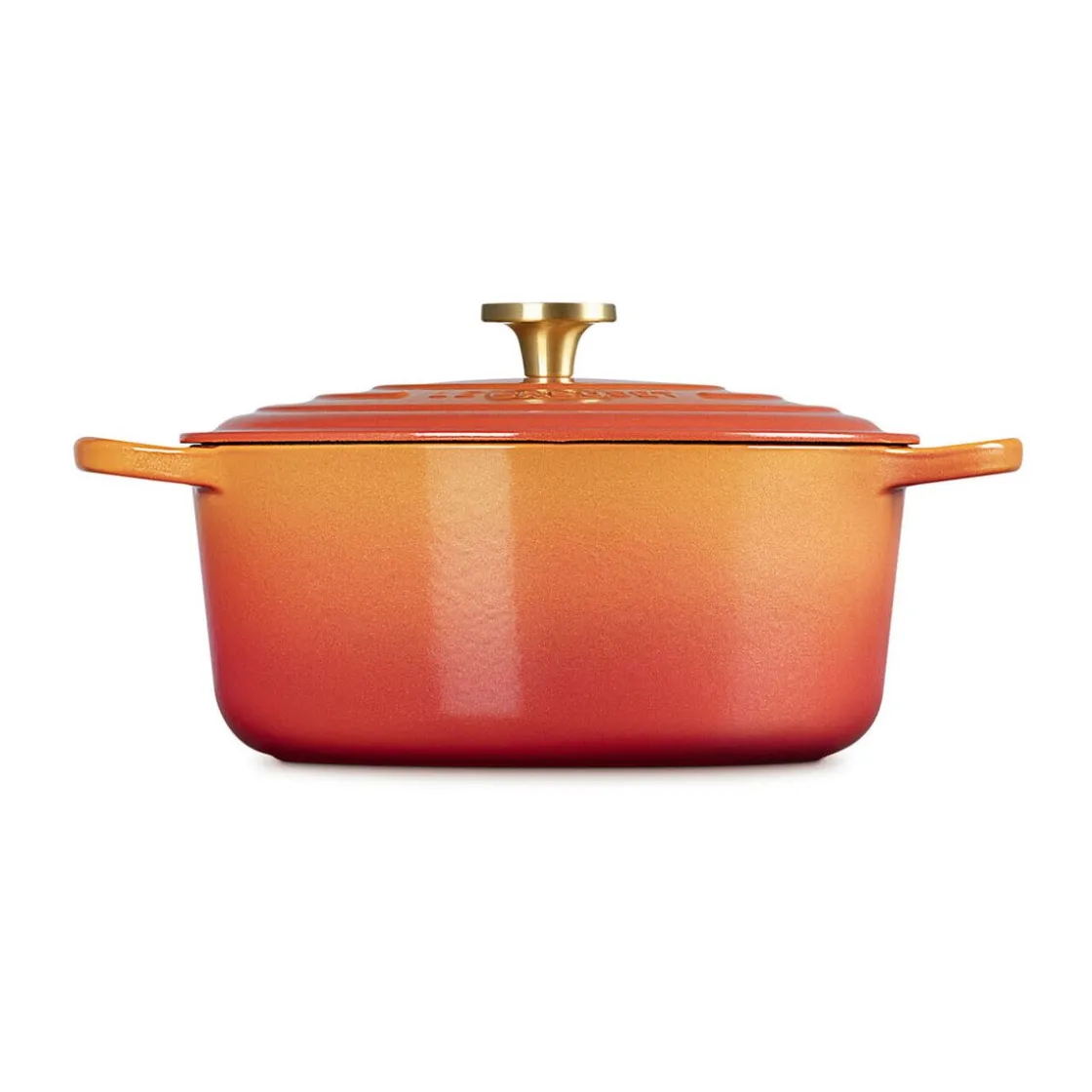 Le Creuset Bräter mit Deckel 24 cm Signature Limited Edition Flamme Dorée