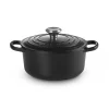 Le Creuset Bräter mit Deckel 24 cm Signature Schwarz