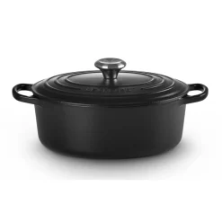Le Creuset Bräter mit Deckel 35 cm Signature Schwarz