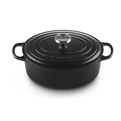 Le Creuset Bräter mit Deckel 35 cm Signature Schwarz