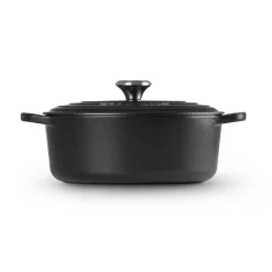 Le Creuset Bräter mit Deckel 35 cm Signature Schwarz
