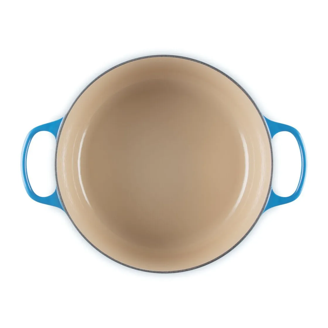 Le Creuset Bräter mit Deckel 28 cm Signature azure