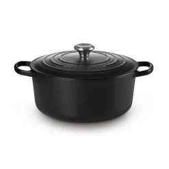 Le Creuset Bräter mit Deckel 28 cm Signature Schwarz